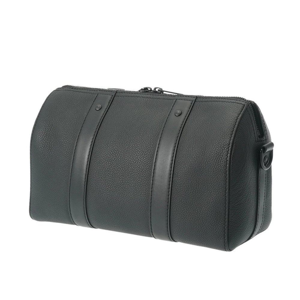 Louis Vuitton Shoulder Aerogram City Leather Keepall Black Bag Taurillon Black